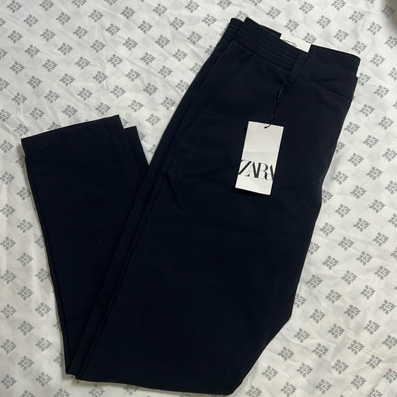 Bundle of Pair Zara Man pants, Navy Blue.  Large size - Picture 1 of 3